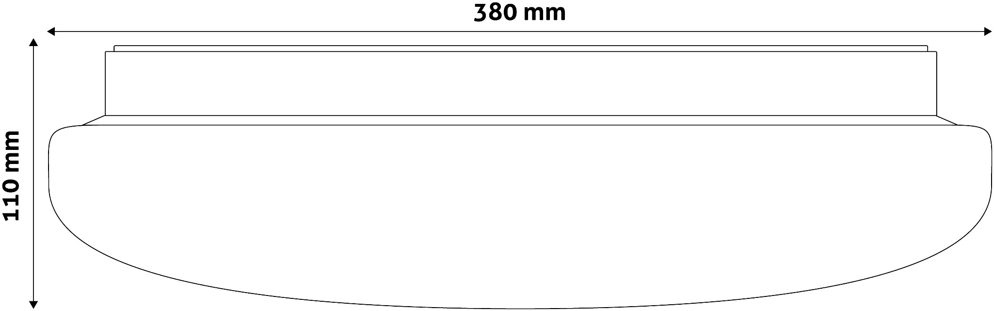 Led svítidlo typu UFO-Desdemona 24W 4000K - čtverec